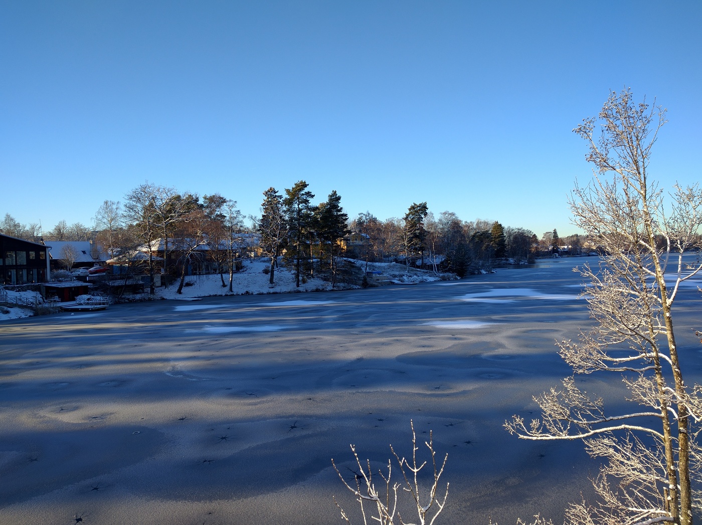 Is på gång, Långsjön