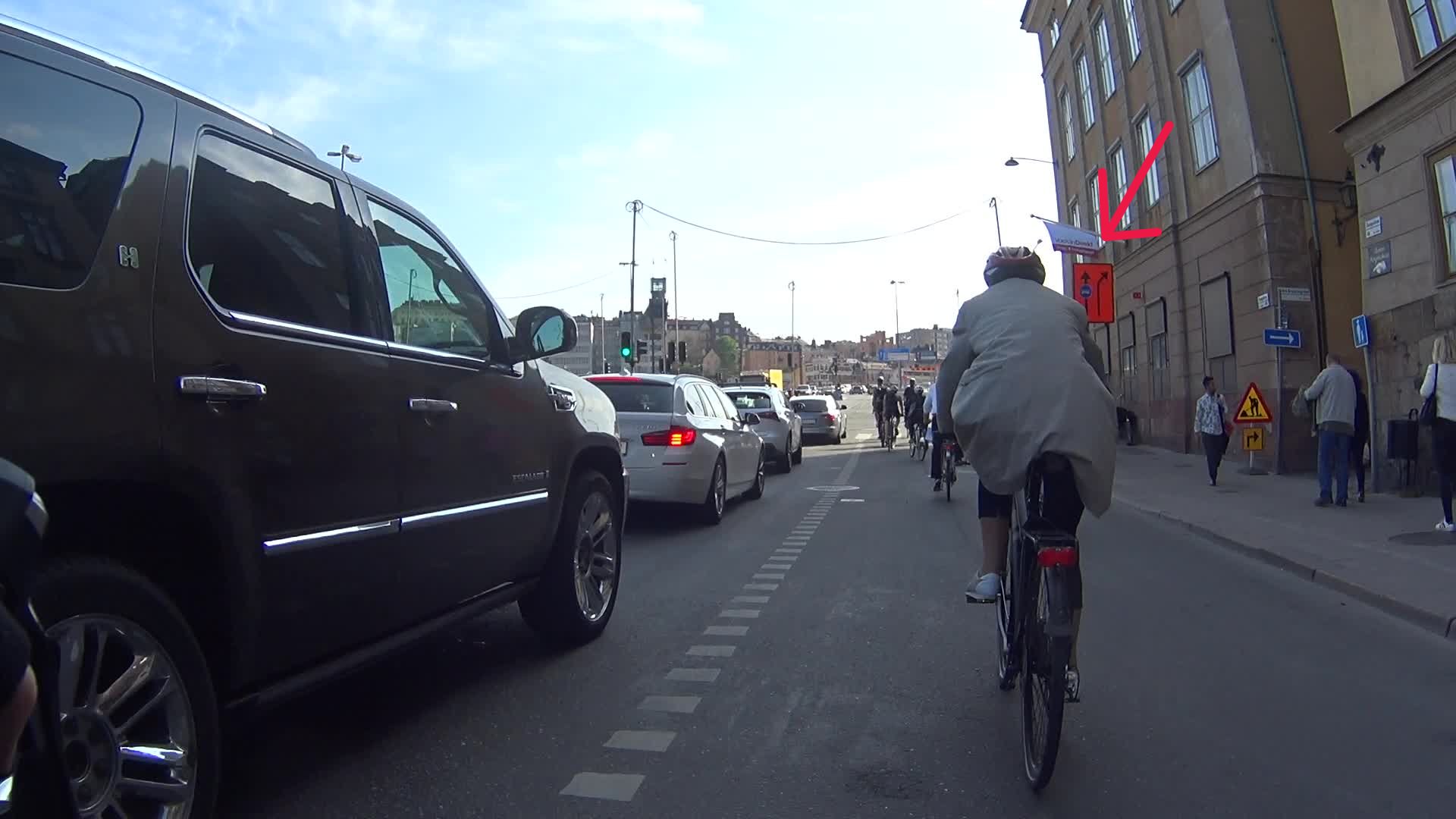 Rakt fram endast kollektivtrafik