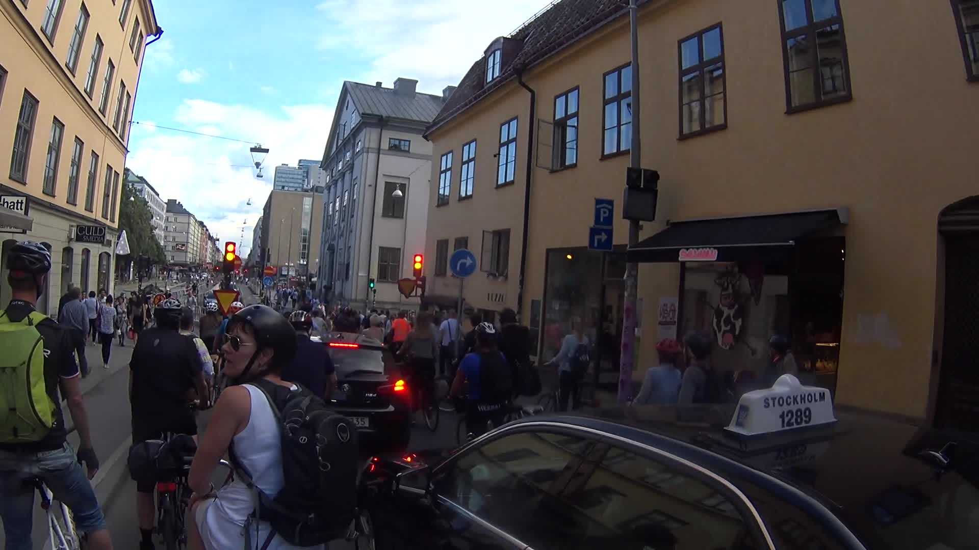 Cyklister, Götgatan / Noe Arksgränden