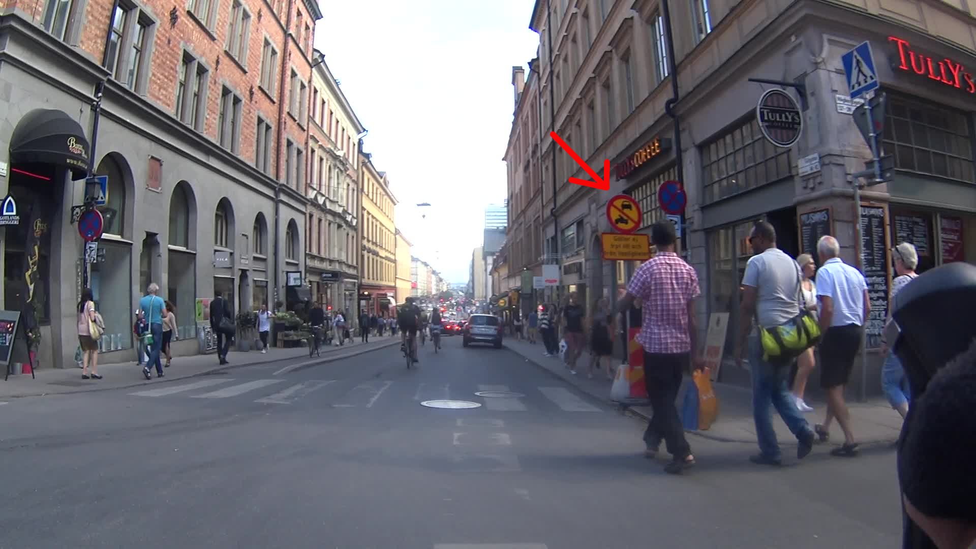 Götgatan, motortrafik förbjuden