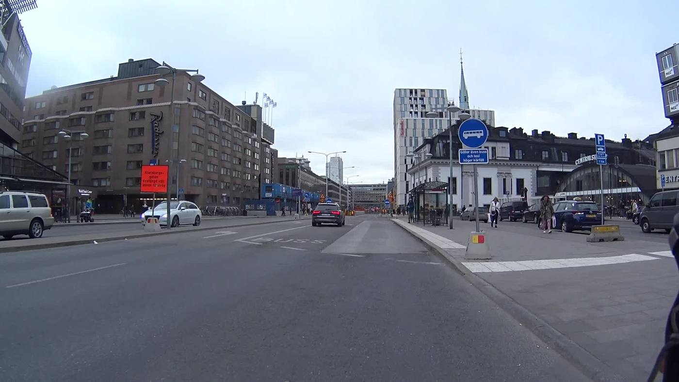 Klarabergsviadukten vid Centralstationen