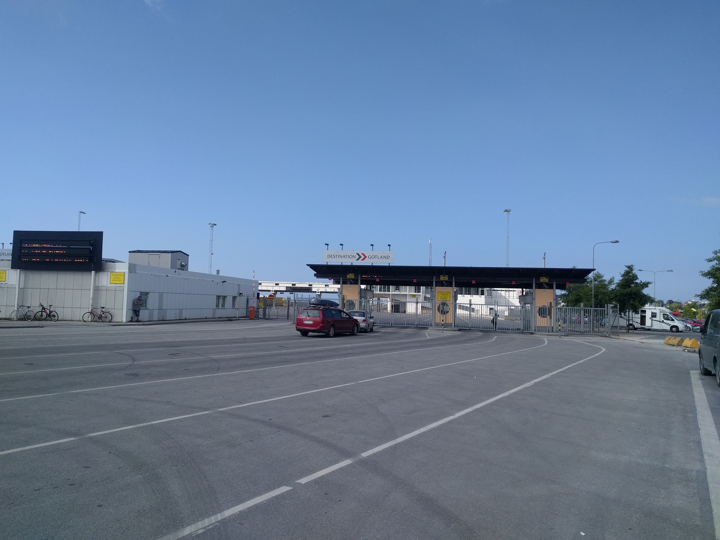 Ännu inte öppnad incheckning