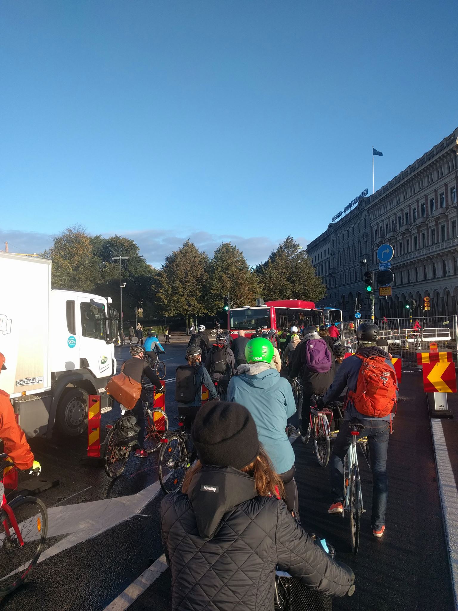 Sommarköer vid Strömbron