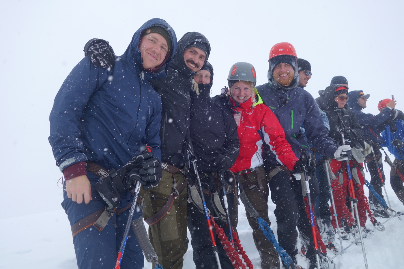 En annan bild när vi kommit upp