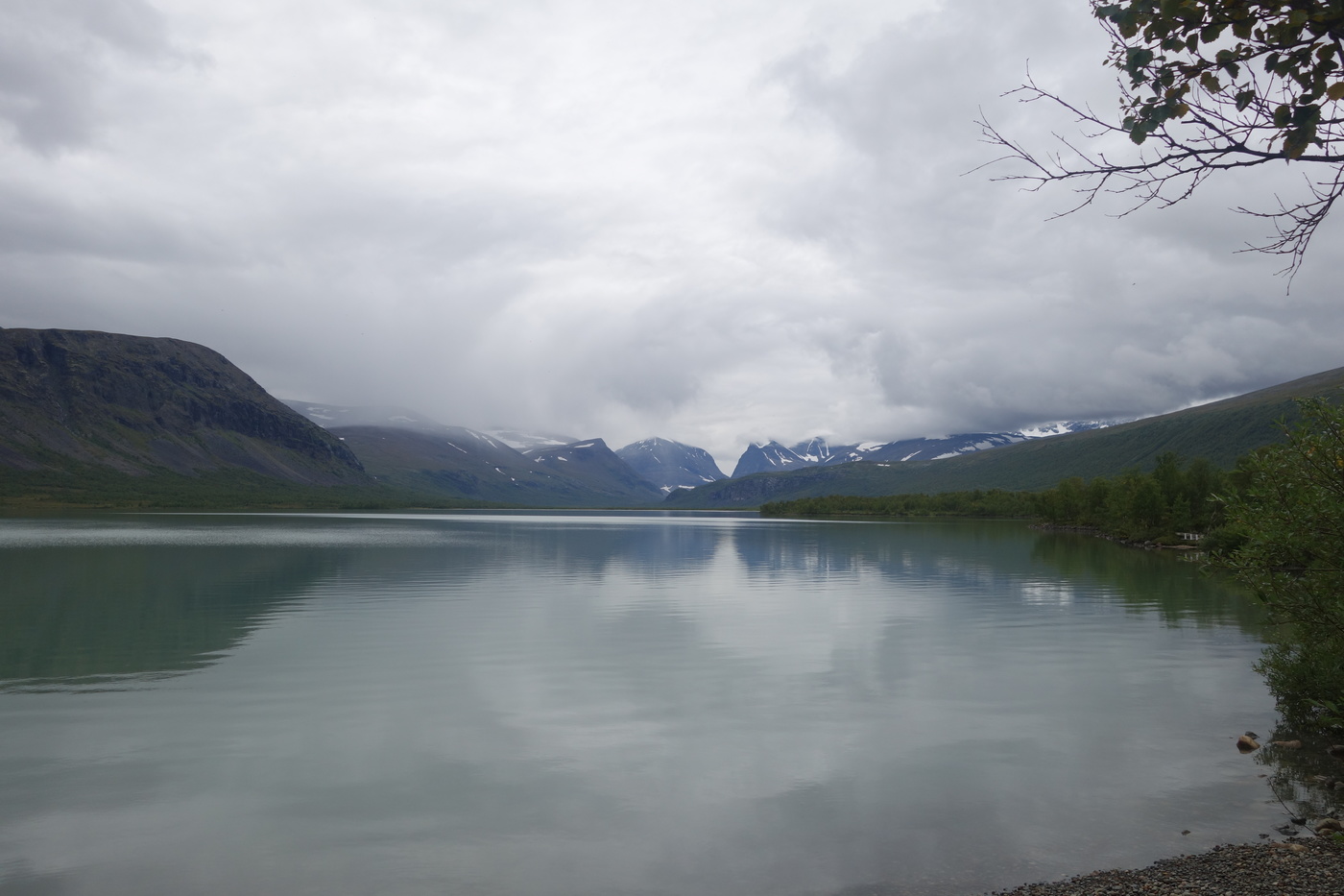 Vy från Lap Dånalds mot Kebnekaise